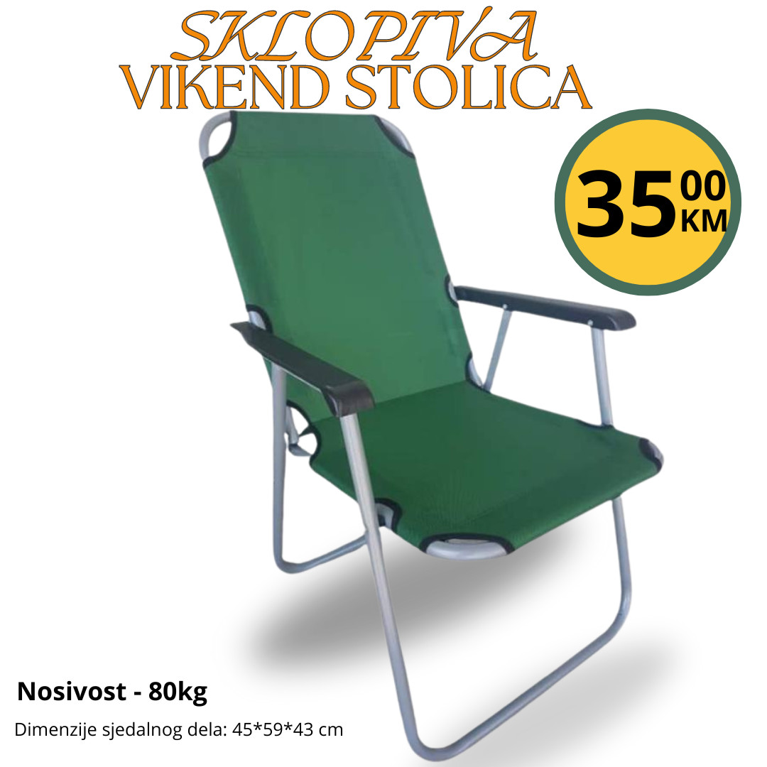 Sklopiva vikend stolica