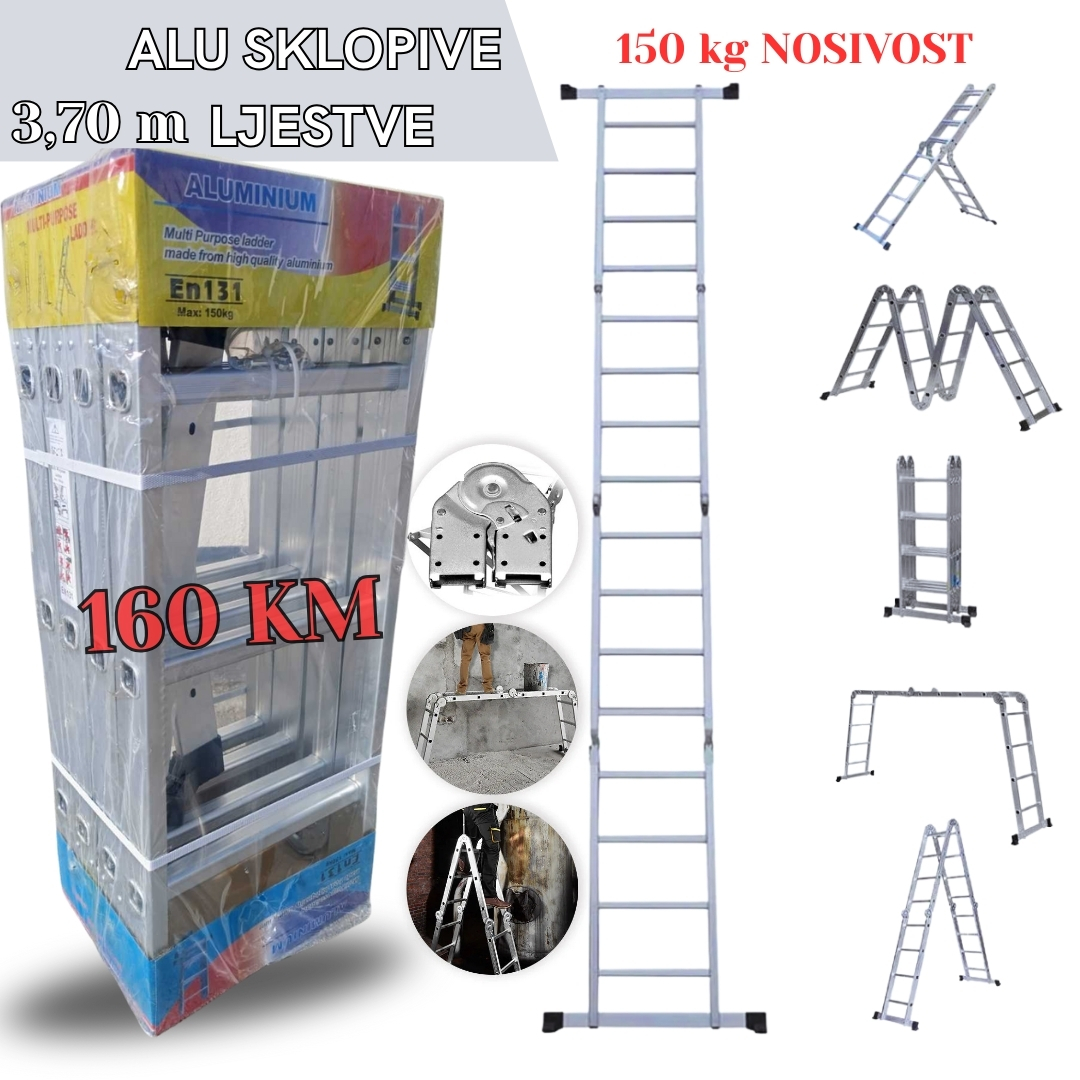 SKLOPIVE LJESTVE 3,7m