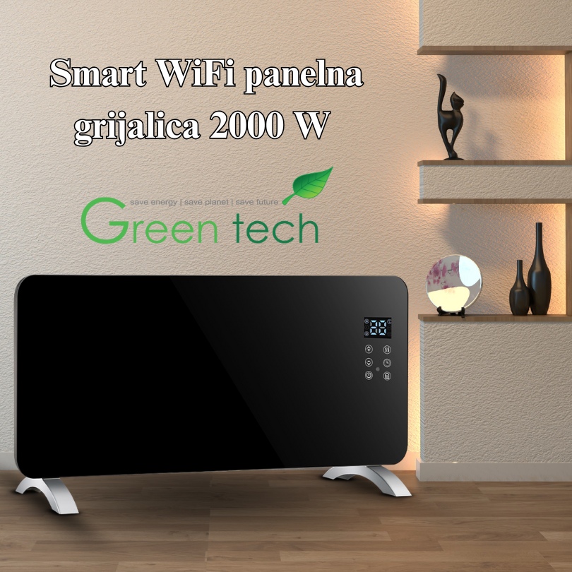 Konvektorska panelna Smart grijalica Green Tech